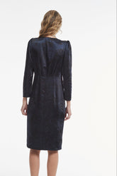 Vestido Darmen Saten Estampado